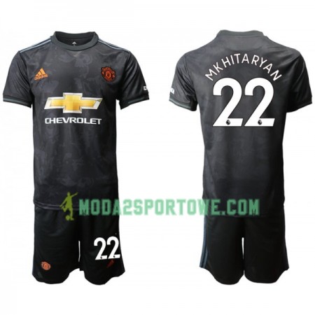 Koszulka Manchester United MKHITARYAN 22 Dziecięcy Trzeci Stroje Piłkarskie 2019/20 Krótki Rękaw